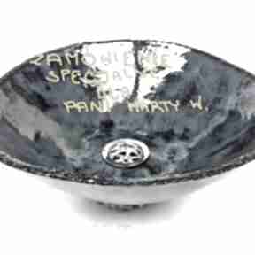 Zamówienie specjalne dla pani marty w ceramika ceramystiq studio umywalka ceramiczna