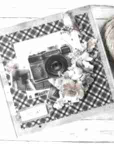 Kartka urodzinowa dla fotografa, z aparatem scrapbooking za craftowane z urodziny aparat, foto