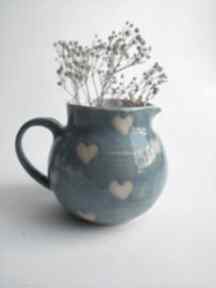 Dzbanek ceramiczny 2 ceramika kate maciukajc, wazon na kwiaty - użytkowa, prezent