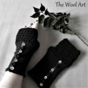Rękawiczki mitenki dodatki the wool art rękawiczki, mitenki, na