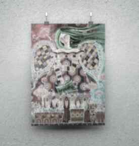 Ogród marzeń plakat plakaty marina czajkowska dom, 4mara, obraz, papier, anioł