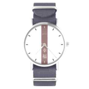 fioletowy, nylonowy zegarki yenoo zegarek, pasek, typ militarny, szczęście, japoński