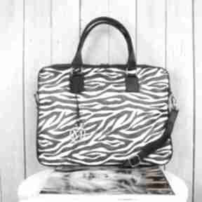 Torba na laptopa zebra manzana torebki