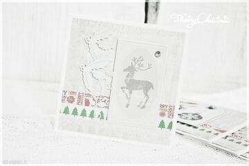 Święta upominek: scrapbooking kartki makama2 świąteczna