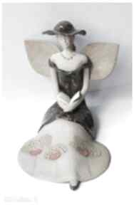 Zaczytany anioł dekoracje wylęgarnia pomysłów ceramika