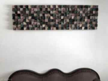 Color, mozaika drewniana, dyfuzor dźwięku, dekoracja na ścianę 3d wood studio na 3d, modern