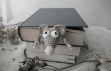Szczurek, szczur do książki, zakładka dziecka, oryginalny prezent: dla mola