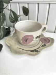 żółty filiżanka - polne ceramika ceramoniq kubek do kawy herbaty, komplet, kolorowy ceramiczne