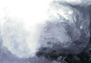 "fala" obraz akrylowy na płótnie 100x70cm artystki adriany laube