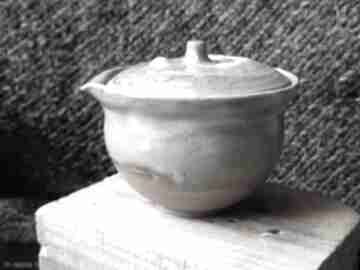 Shiboridashi gaiwan shino czarka z przykryweczką do herbaty, wypał w piecu na drewno kubki