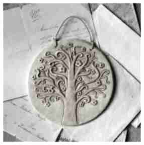 Drzewo życia wylęgarnia pomysłów ceramika, medalion