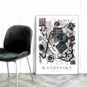 50x70 cm hogstudio plakat, plakaty, kandinsky, abstrakcja, kolorowy