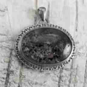 Agat mszysty i - 1728a chile art i srebro, w srebrze, wisior, wisiorek z agatem, biżuteria