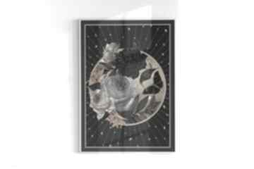 Kosmiczne kwiaty 30x40 - dostępne inne formaty plakaty rysujebosienudze, dekoracje domu