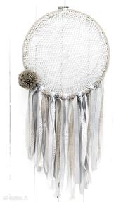 Łapacz snów, dreamcatcher pokoik dziecka rabarbar handmade