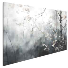 Obraz na płótnie - gałęzie las abstrakcja 120x80 cm 106001 vaku dsgn tajemniczy, z klimatem