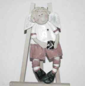 Robert z ataku piłkarski anioł dla dziecka magosza, sportowiec, dekoracja, masy solnej