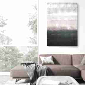 Obraz ręcznie malowany 100x70 by ferens abstrakcyjny, podłużny, abstrakcja do salonu