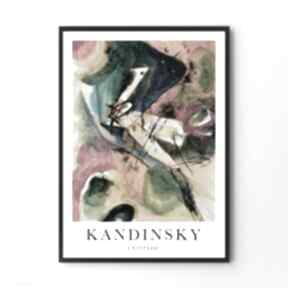 kandinsky untilted abstrakcja - format 30x40 cm plakaty hogstudio plakat, do salonu, sztuka