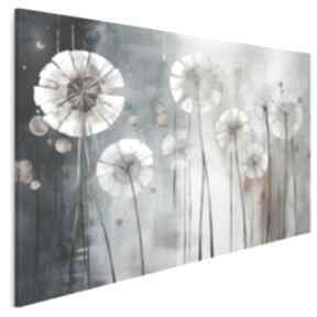 Obraz na płótnie - kwiaty dmuchawce dekoracyjny 120x80 cm 108601 vaku dsgn, dandelion