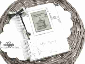 retro młynek shiraja przepiśnik, książka, kucharska, notatnik