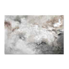 Fogbound, abstrakcja, nowoczesny obraz ręcznie malowany na płótnie aleksandrab, strukturalna