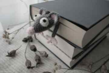 Zakładka do książki szczurek, prezent dla miłośnika książek wernika szczur, oryginalny
