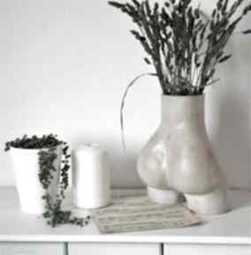 Intrygujący dekoracyjny tyka ceramika, wazon, pupa, ozdoba, prezent