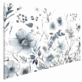 Obraz na - jak ceramika bolesławiecka kwiaty 120x80 cm 113701 vaku dsgn płótnie, bolecławiecka