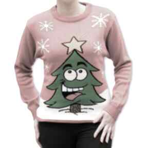 Święta upominek. Sweter świąteczny unisex - choinkaxs, S, M, L, XL swetry morago gwiazdka