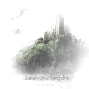 Zamówienie specjalne lili arts komplet, kolczyki, naszyjnik, druzy, unikatowe, prezent