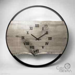 Zegary cuda z drewna czarny zegar, prezent, nowoczesny, loft