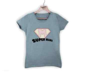 z nadrukiem na dzień matki, super manufaktura koszulek prezent, damska, bluzka, koszulka