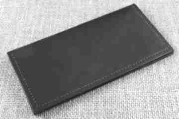 Duży skórzany portfel na karty i dokumenty bruno leatherworks, portfelik, etui, paszport
