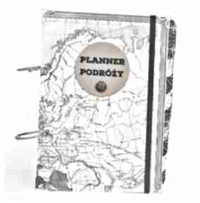 Planner podróży vintage planer