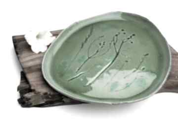 Patera ceramiczna - talerz dekoracyjny natura