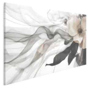 Obraz na płótnie - abstrakcja kwiat stylowy elegancki 120x80 cm 120901 vaku dsgn, tkanina