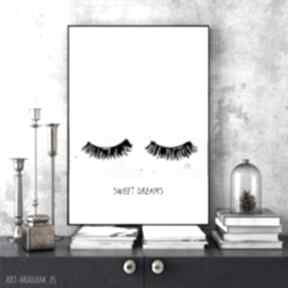 Sweet dreams art print A4 parallel world plakat, obraz, format A4, wydruk, grafika