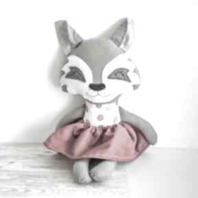 Kochany wilczek - madzia 44 cm maskotki mały koziołek wilk, dziewczynka, roczek, urodziny