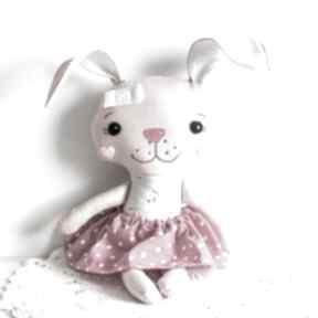 tuptuś - klara 44 cm maskotki mały koziołek królik, zając, dziewczynka, dziecka, bezpieczna