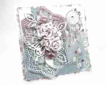 Kartka z motylem scrapbooking