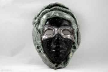 Dekoracyjna maska z mistral ceramika, dekoracja
