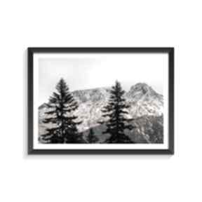 Giewont i - autorska fotografia barwna 30x45 art shop góry, tatry, widok, krajobraz, klimat