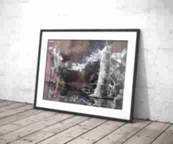 "latarnia morska victoria beach kalifornia" wydruk oprawiony marina czajkowska obraz