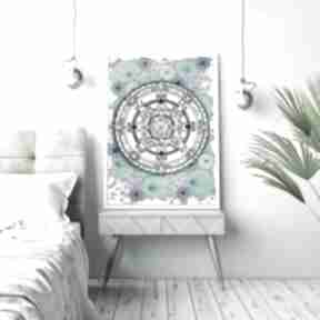 50x70cm małgorzata domańska mandala, etno, plakat, ilustracja, obraz