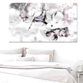 Obraz storczyki i wzory 100x60, nowoczesny na ścianę do salonu sypialni renata bułkszas