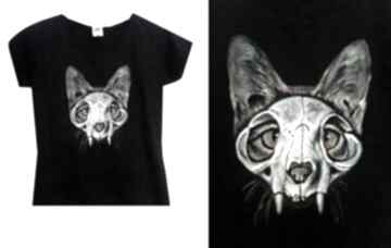 Savannah skull koszulki take art t-shirt, hand painted, ręcznie, malowana