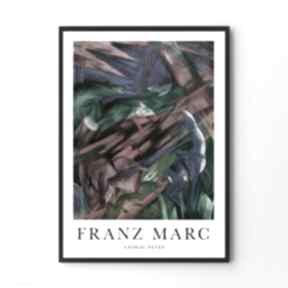 Plakat franz marc animal fates - 30x40 cm plakaty hogstudio do salonu, sypialni, sztuka