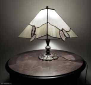 Lampa z agatami pracownia szkla, oświetlenie, spotlight, decor, glass