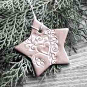 Pod choinkę prezent! Ceramiczna dekoracje świąteczne pracownia ako gwiazdka, romantyczne